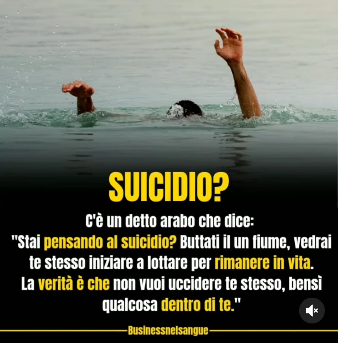 ?Dedicato ai depressi di insegreto? 