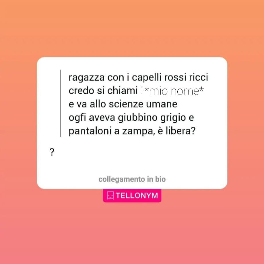 Vorrei tipo "sfogarmi" di sta roba perché per qualche motivo mi mette un sacco di ansia ♡