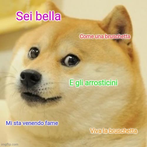 La bruschetta è amore 