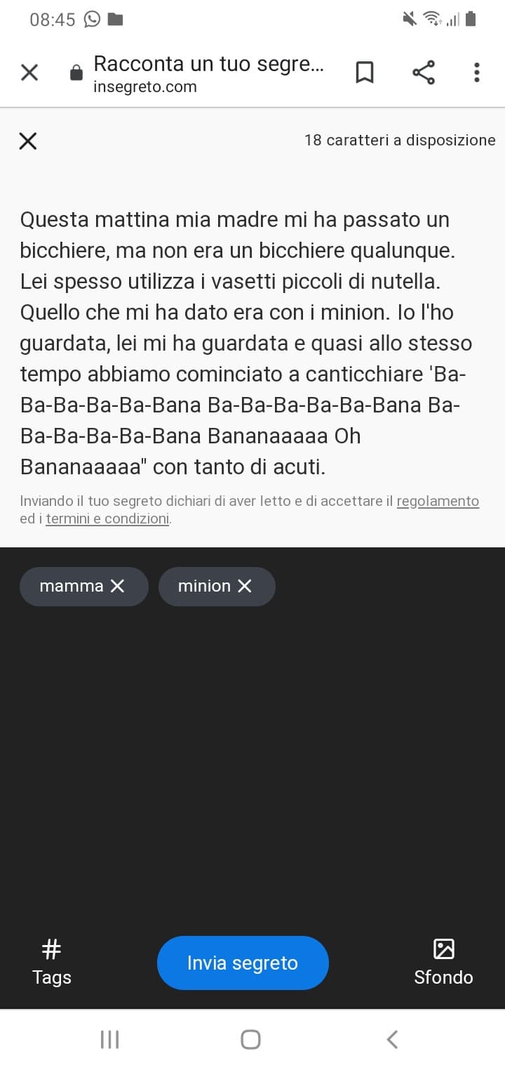 Io e lei mica siamo tanto normali?.