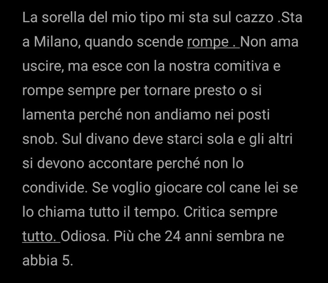 Come segreto non me lo fa pubblicare ??‍♀️