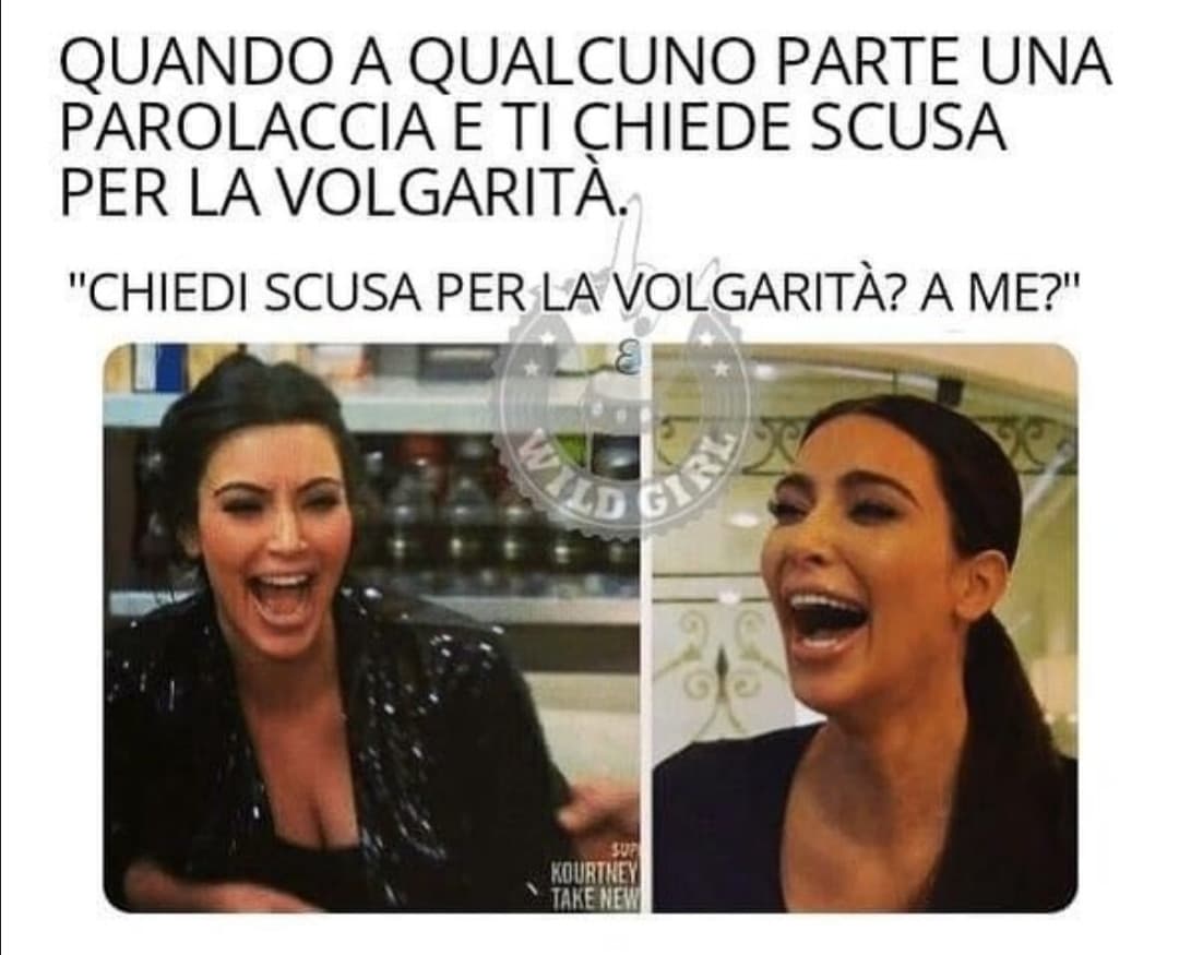 Ma anche quando dicono "ma sei una femminuccia, non dovresti essere più elegante?" 