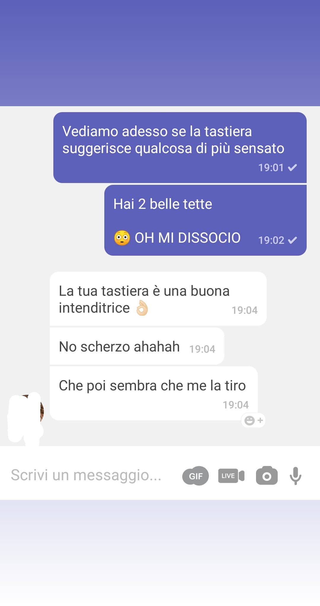 Prendo le distanze, mi dissocio