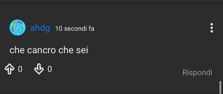 sto zitta sto zitta sto zitta ma quello che devo sopportare ogni cazzo di volta con questo utente disgustoso mi fa venire voglia di prendere una mazza e ficcargliela su per il culo