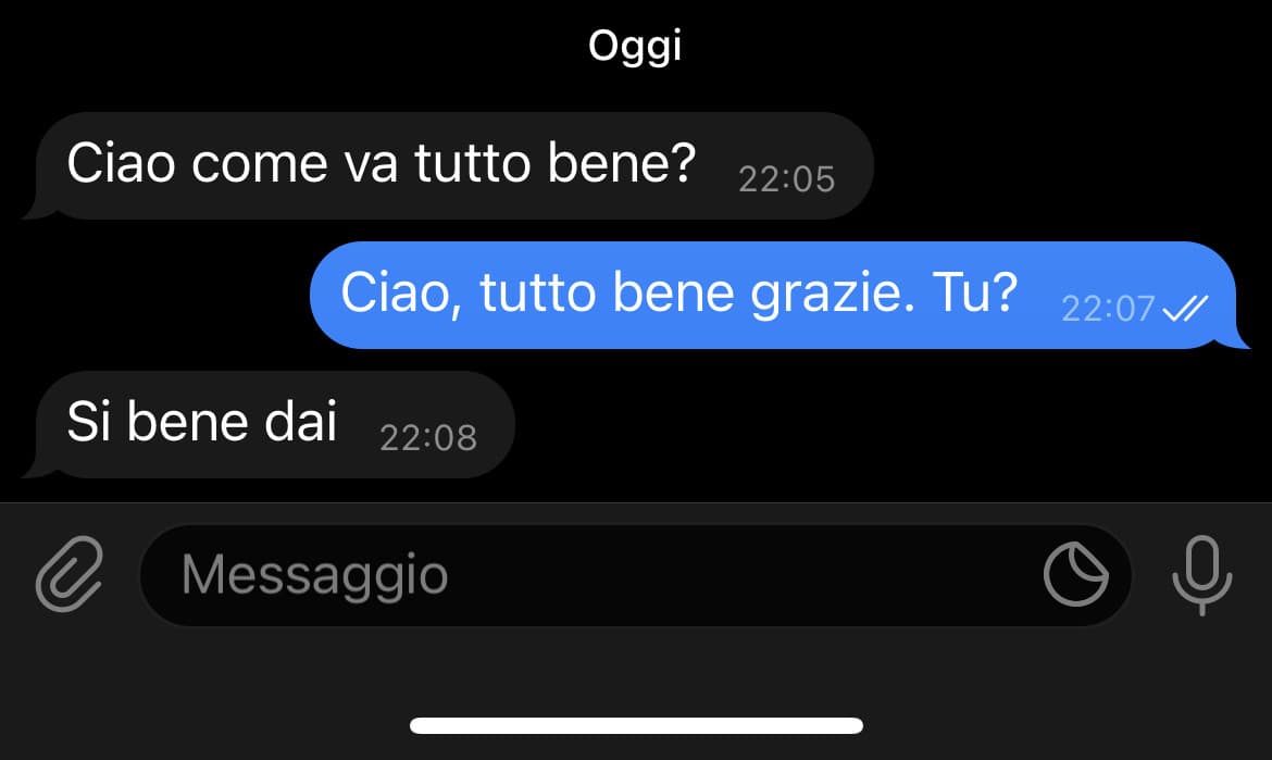 Chi sarà?