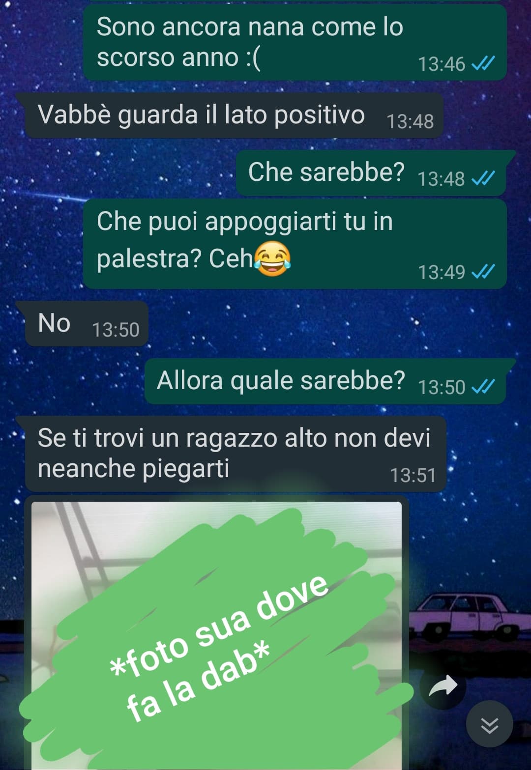 So che in fondo mi vuole bene, lo so :'(