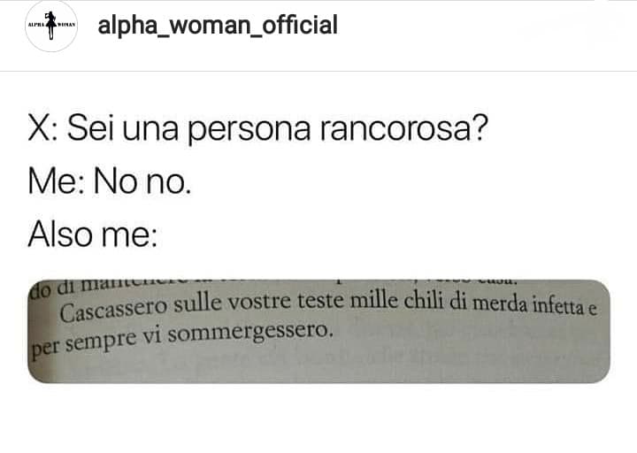 Io? No per niente ahahah