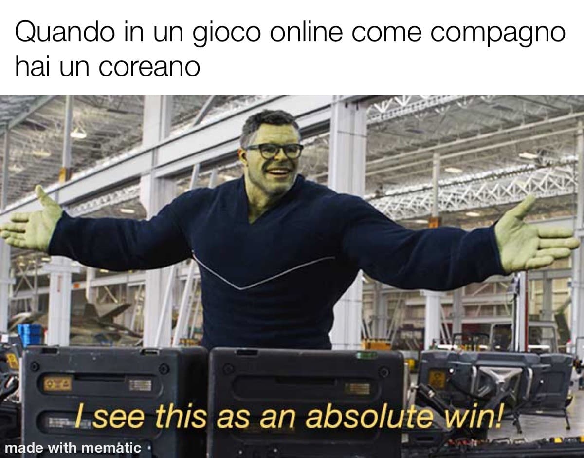 Oggi sono in vena di fare meme