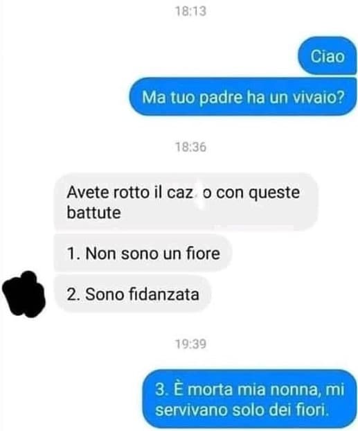 Poverino haha