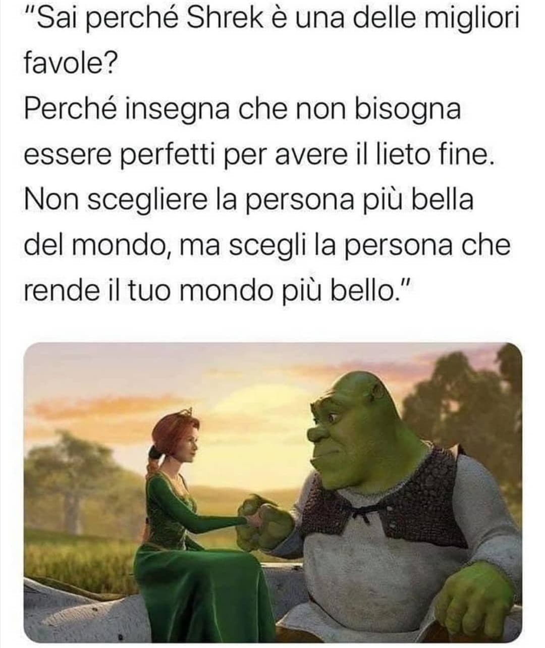 l'unica frase che mi ha commosso