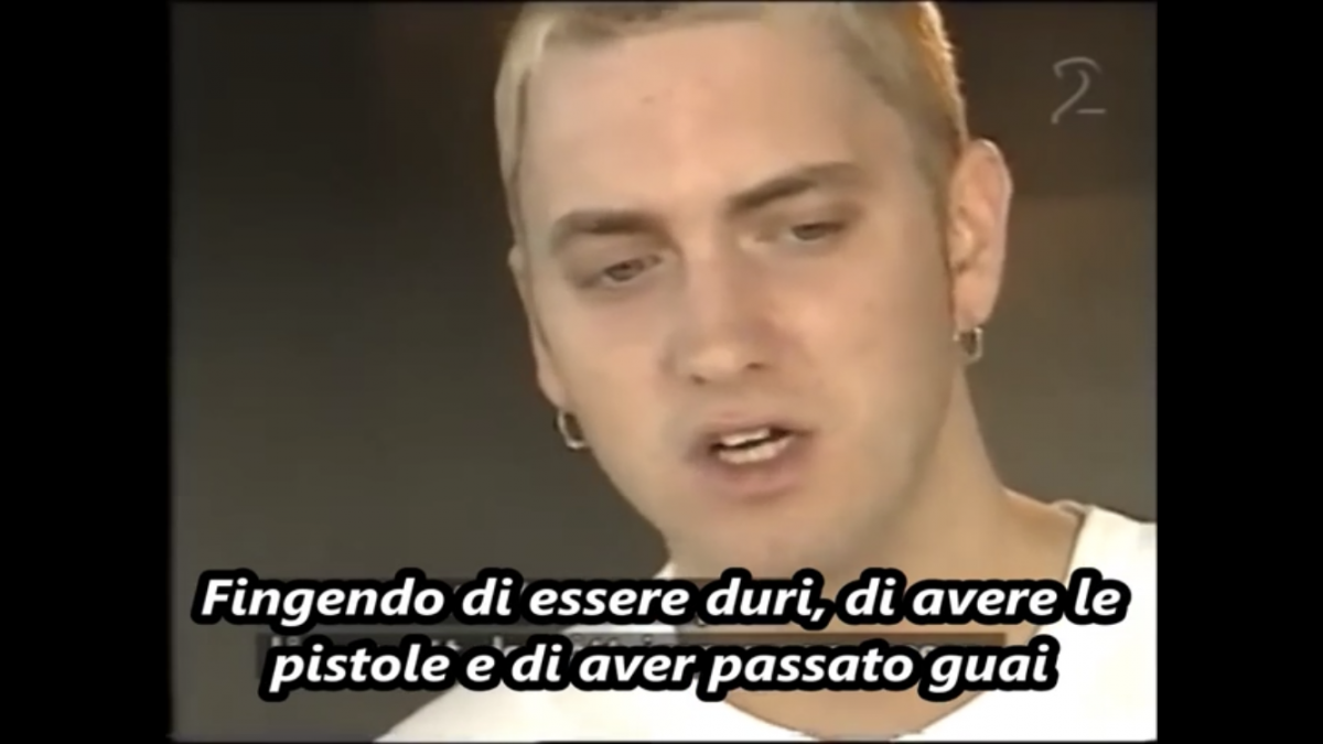 Ma sta parlando del 99% dei rapper italiani praticamente 