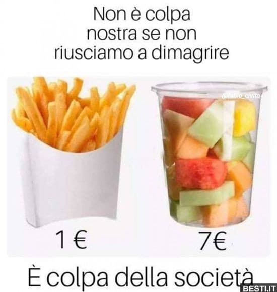 Visto! Non è colpa mia!