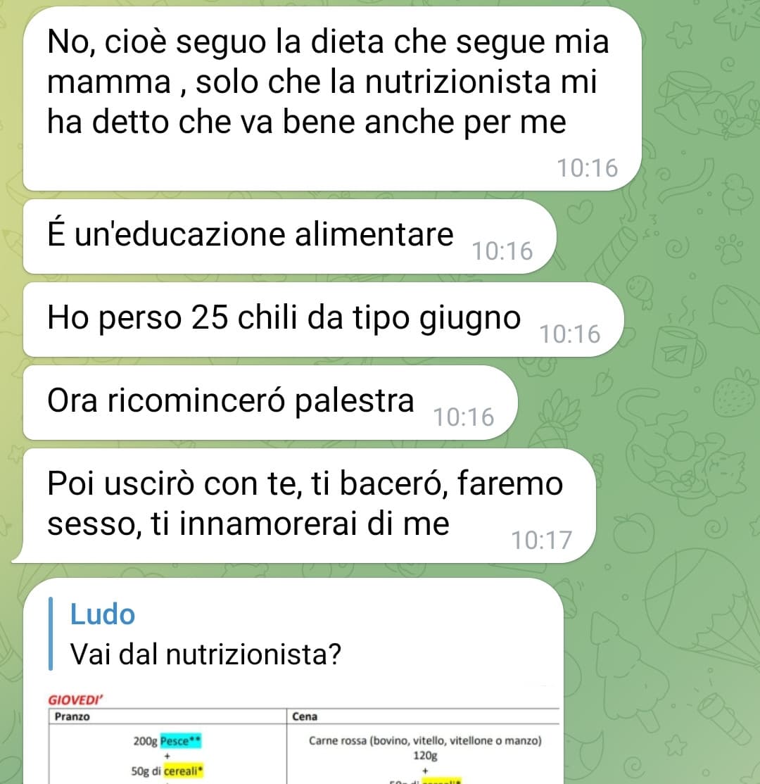 Lo blocco o no? L'ho rifiutato più di una volta. Grazie insegreto che dai sempre spazio ai dei casi umani che non sanno relazionarsi nella vita reale e hanno bisogno di identificarsi online ?