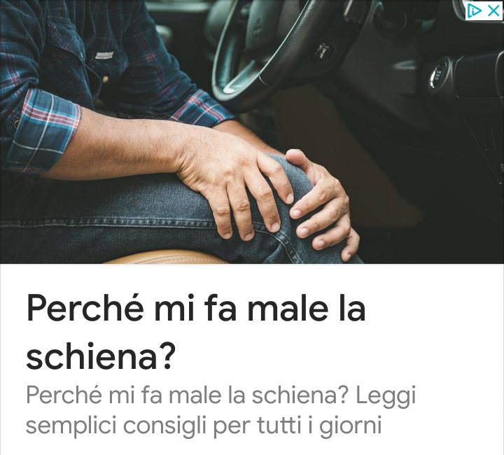 Un massaggino lì e passa 