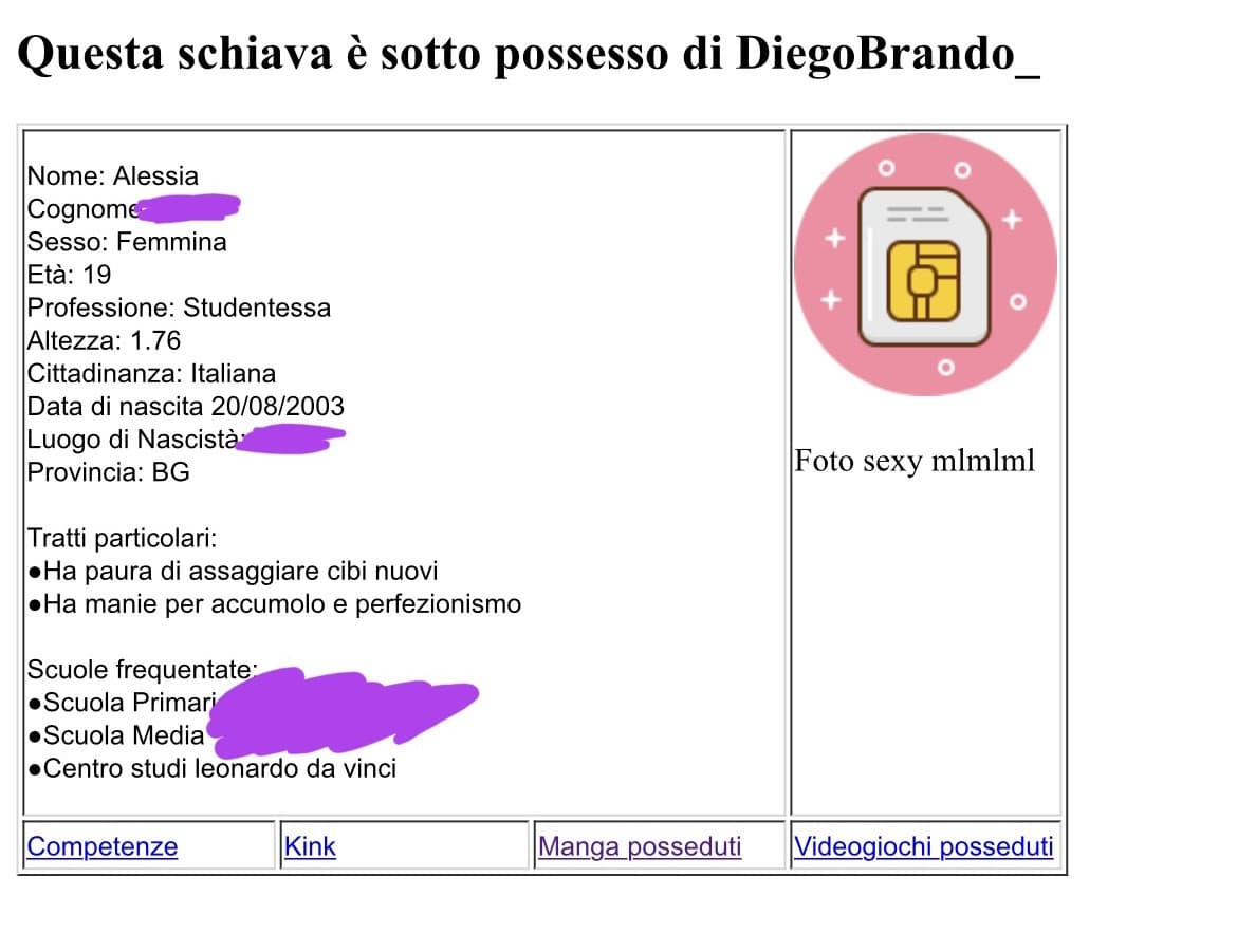 È bello programmare specialmente se lo fai creando un sito con lo scopo di oggettificarti, l’idea sarebbe poi quella di tatuarmi un codice a barre che se scannerizzato lo apre.