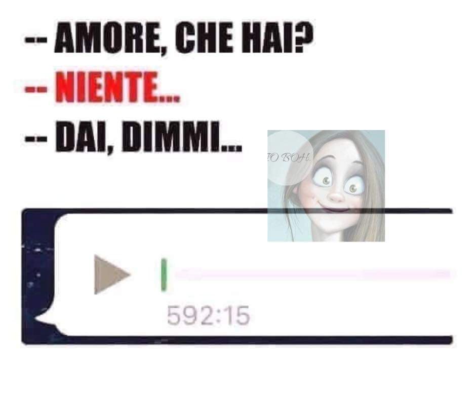 Menomale che non aveva niente...