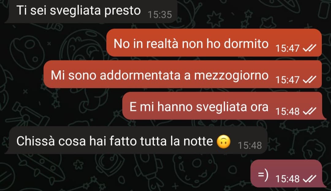 Cosa stai insinuando eh?