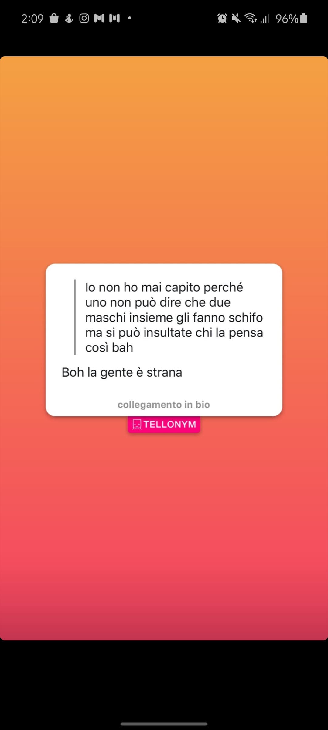 Non ho ben capito