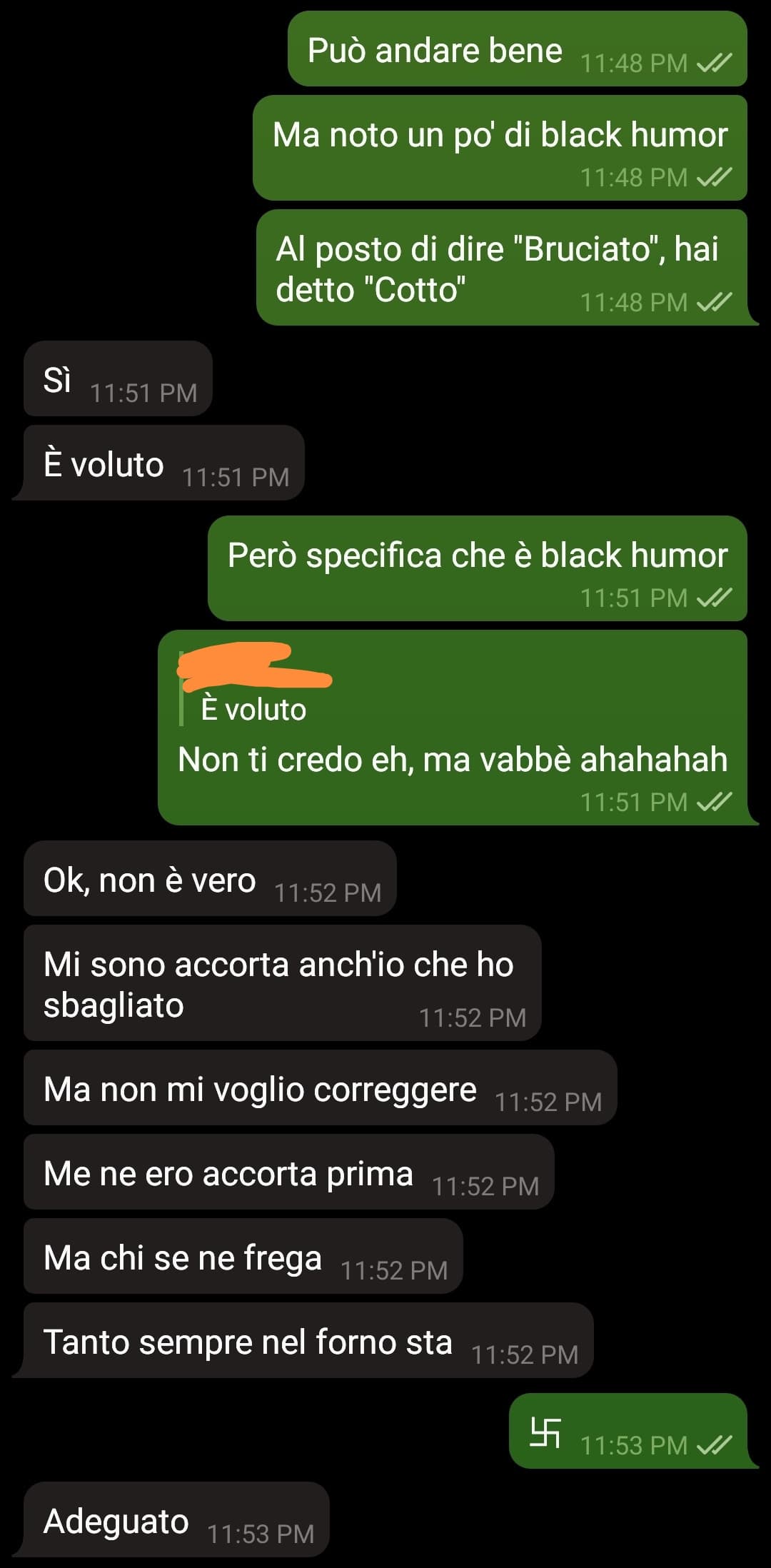 Ha fatto un montaggio video parlando della Shoah e degli ebrei, e niente... OVVIAMENTE MI DISSOCIO