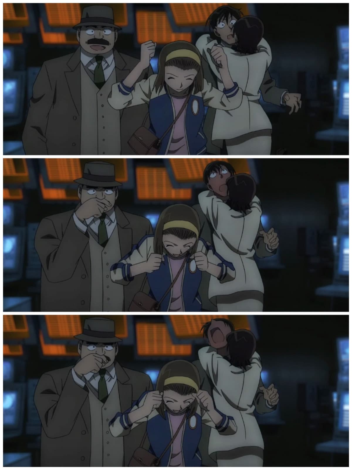 Miwataru casuale in "Detective Conan : L'investigatore nel distante mare", 17°film della serie.