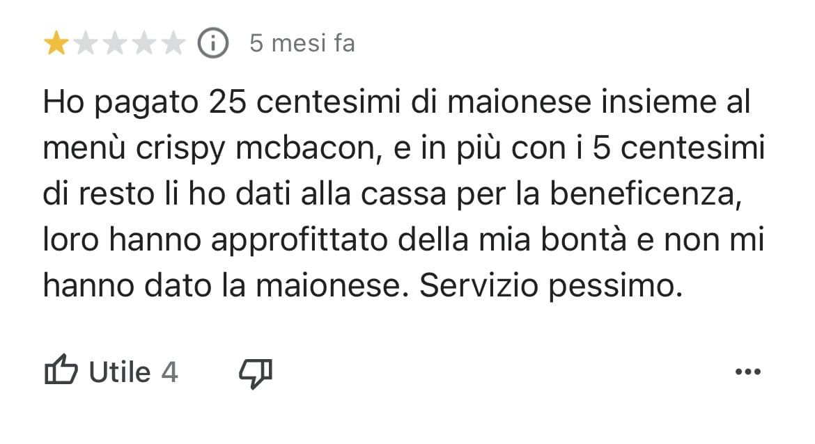 Certe recensioni mi fanno troppo ridere