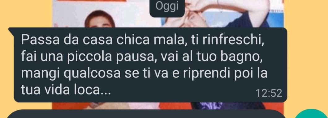 Mio padre che prova a usare termini moderni: 