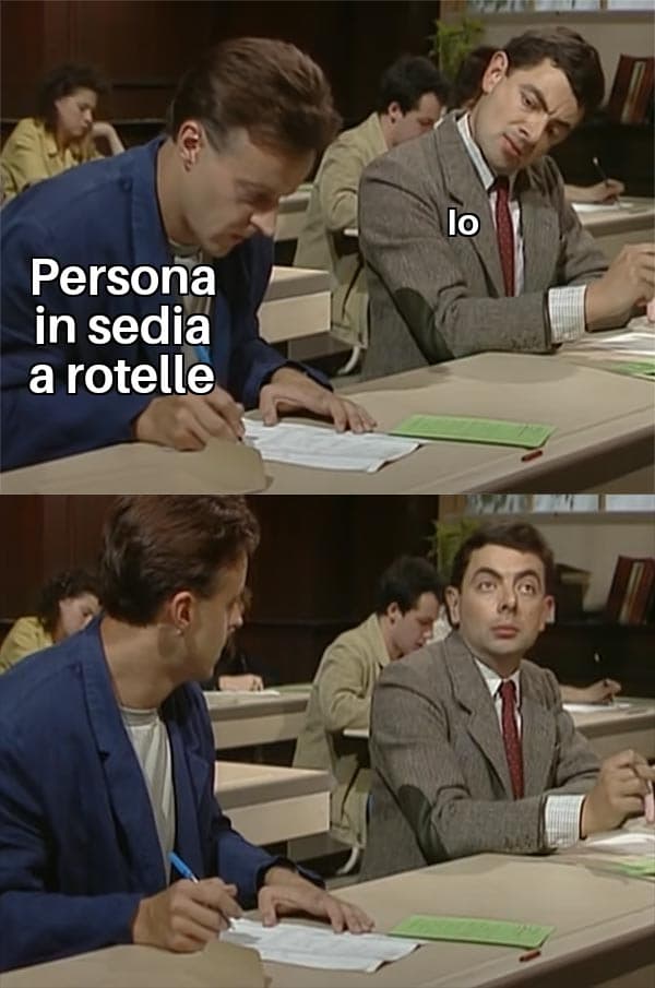 Non so se si può dire.