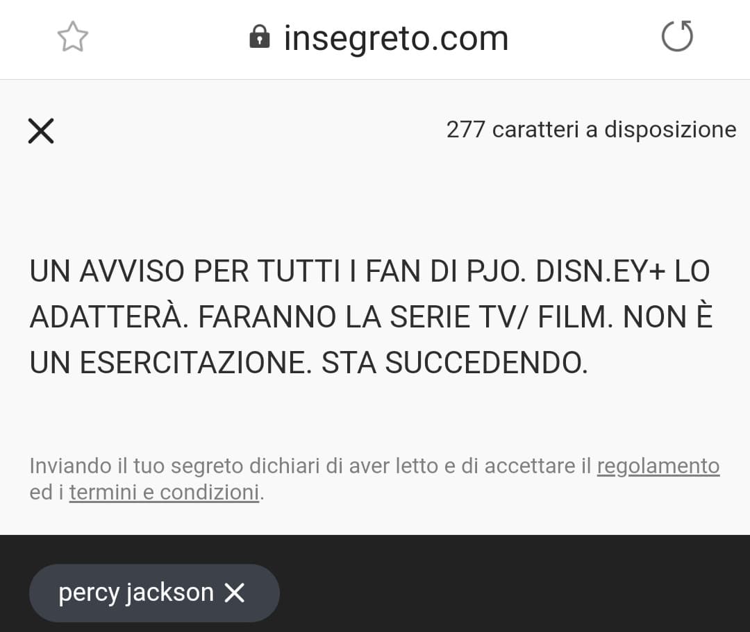 STA SUCCEDENDO CAZZO. NON È UN ESERCITAZIONE. CE L'ABBIAMO FATTA. 