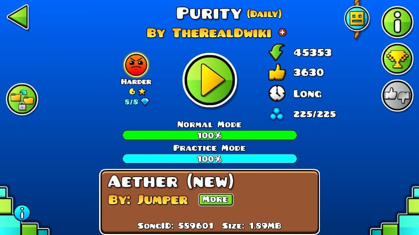 Purity 100%; By TheRealDwiki; (Difficoltà: Harder 6?); (Grado: Normal)