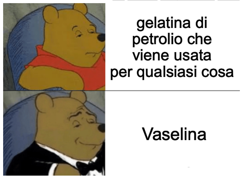 diciamo NO alla Vaselina